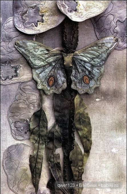 Объёмная вышивка от Annemieke Mein