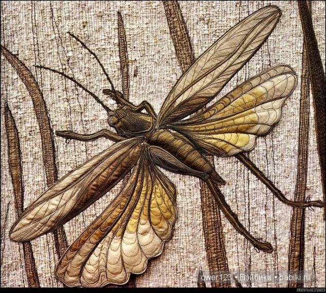 Объёмная вышивка от Annemieke Mein (фото 6)