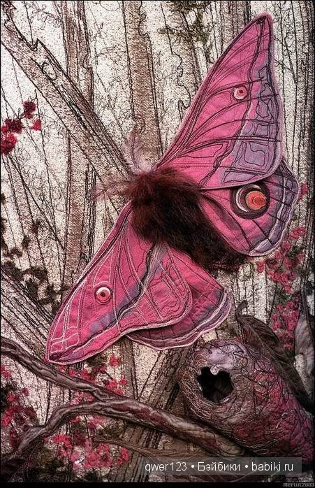 Объёмная вышивка от Annemieke Mein