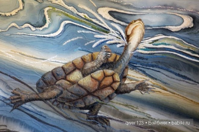 Объёмная вышивка от Annemieke Mein