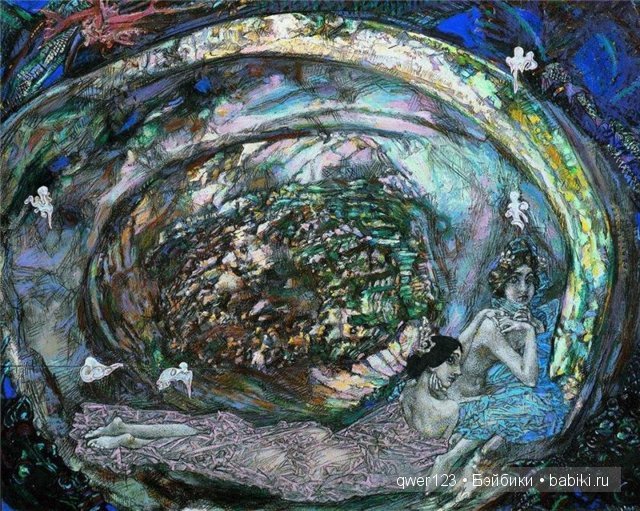 Драгоценные моллюски. Скульптуры из молюссков (фото 10)