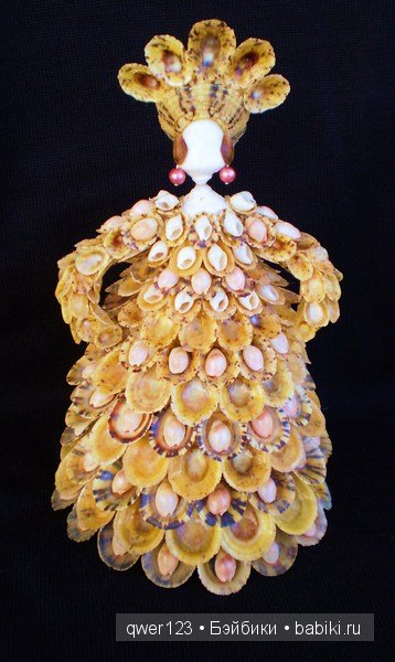 Драгоценные моллюски. Скульптуры из молюссков