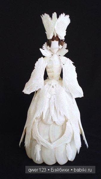 Драгоценные моллюски. Скульптуры из молюссков