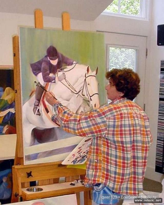 Слепая художница Лиза Фиттипальди (Lisa Fittipaldi)