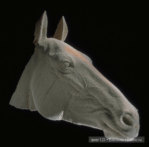 Скульптуры из спичек от David Mach