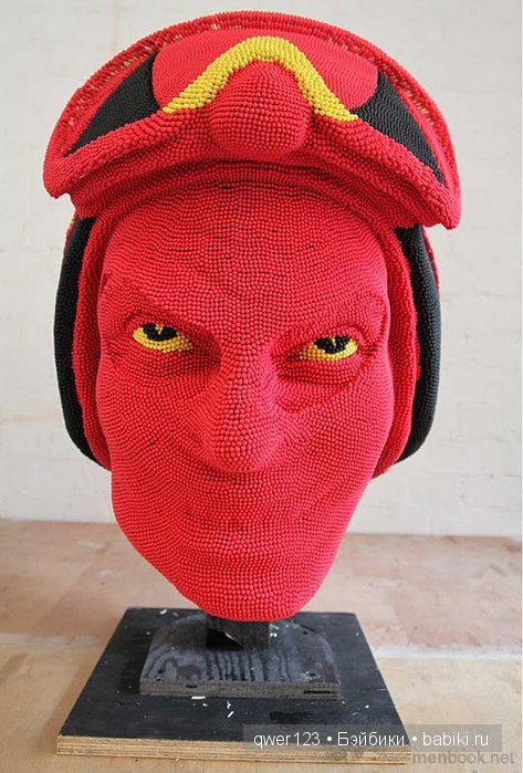 Скульптуры из спичек от David Mach