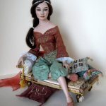 Поэтичные женские образы кукол от Светланы Никульшиной