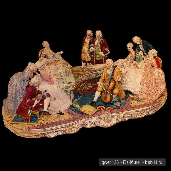 Галантный век в фарфоре Elite & Fabris от Алессандро Маджони