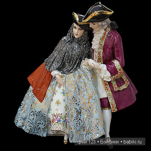 Галантный век в фарфоре Elite & Fabris от Алессандро Маджони