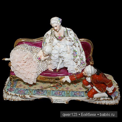 Галантный век в фарфоре Elite & Fabris от Алессандро Маджони