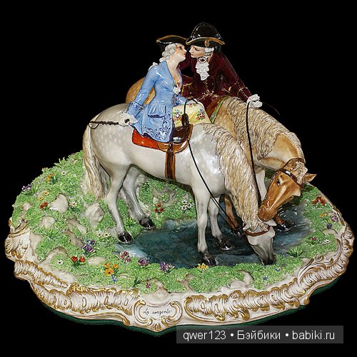 Галантный век в фарфоре Elite & Fabris от Алессандро Маджони