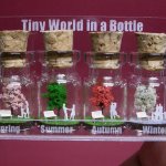 Крошечный мир в бутылке, кукольная миниатюра от Акинобу Изуму, Akinobu Izumi