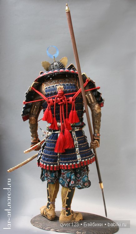 Куклы-Самураи от Ларисы Чуркиной