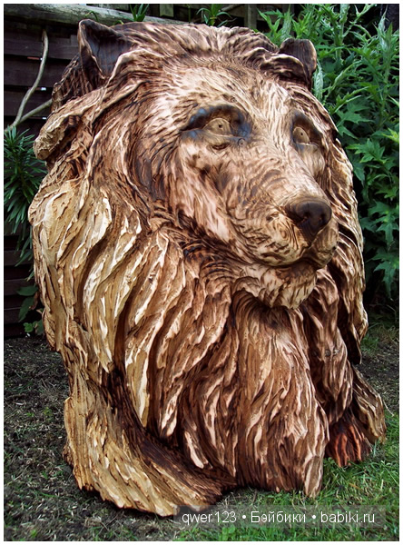 Скульптуры из пней от Художника Томми Краггс (Tommy Craggs)