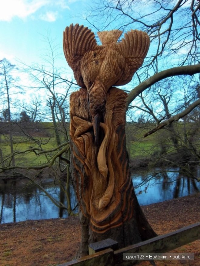 Скульптуры из пней от Художника Томми Краггс (Tommy Craggs)