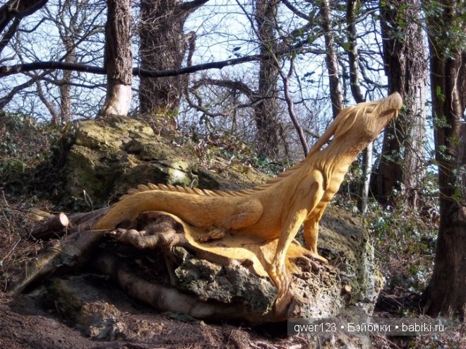 Скульптуры из пней от Художника Томми Краггс (Tommy Craggs) (фото 2)