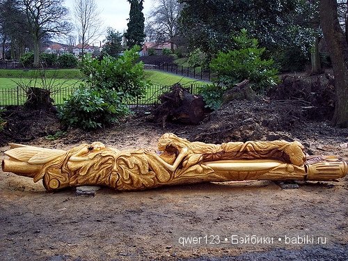 Скульптуры из пней от Художника Томми Краггс (Tommy Craggs)