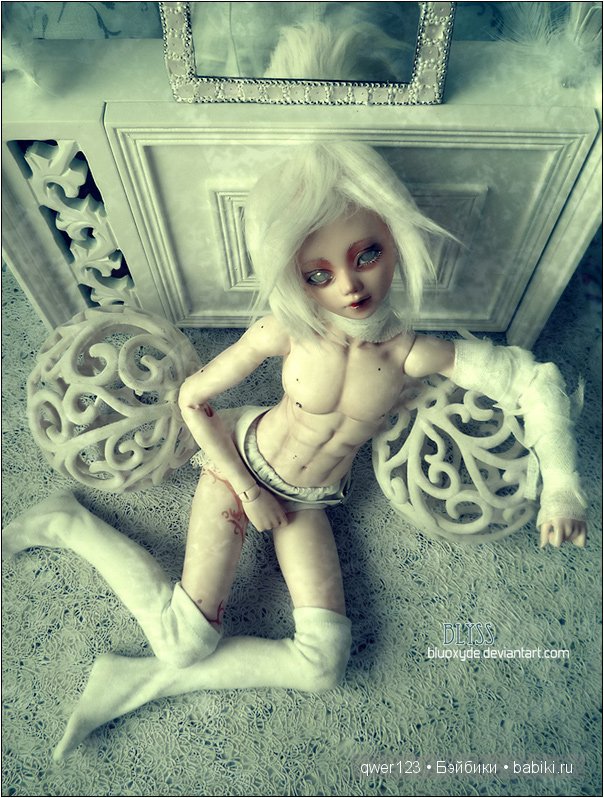 Необычные шарнирные куклы Bluoxyde dolls