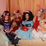 Моя небольшая коллекция кукол или год на сайте "Бэйбики"