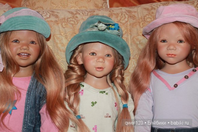 Куколки из летней коллекции(2007г) -Тильда, Винни, Нелла и Лили от Аннетт Химштедт (фото 2)