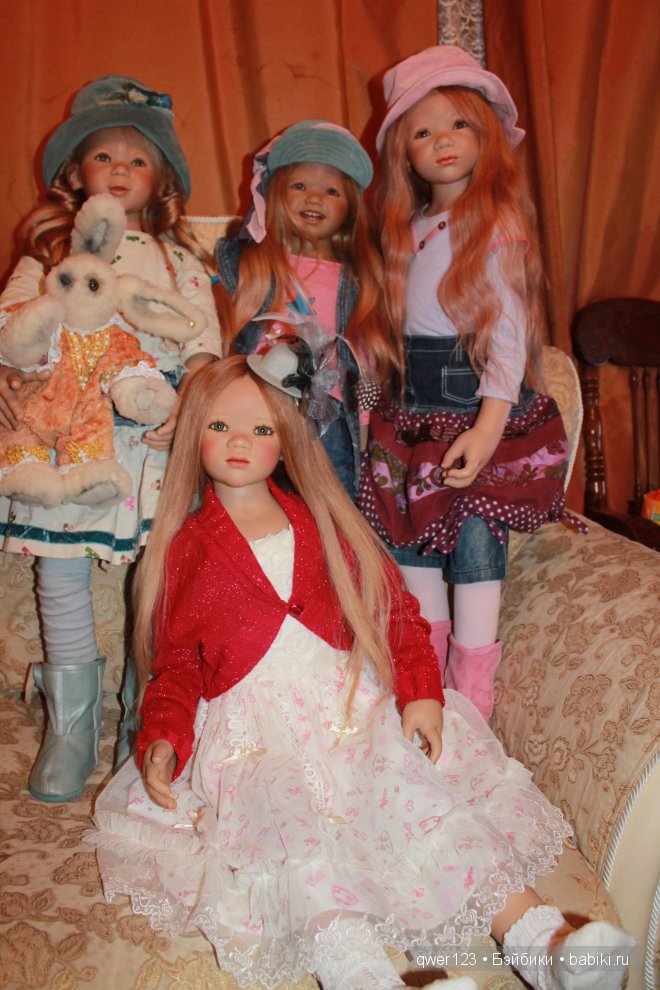 Куколки из летней коллекции(2007г) -Тильда, Винни, Нелла и Лили от Аннетт Химштедт (фото 8)