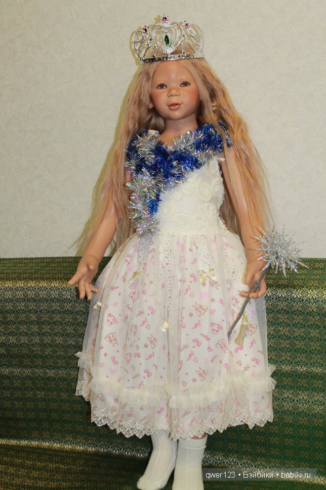 Маленькая снежинка Тильда от Аннетт Химштедт