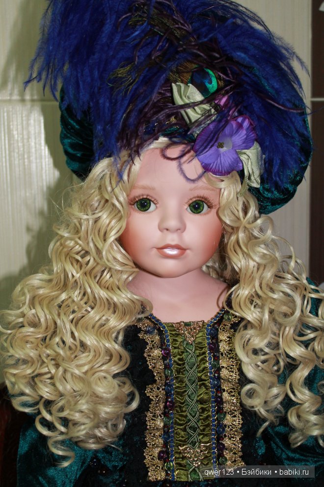 Великолепная Изольда, фарфоровая кукла от Донны Руберт | Бэйбики Великолепная Изольда, фарфоровая кукла от Донны Руберт