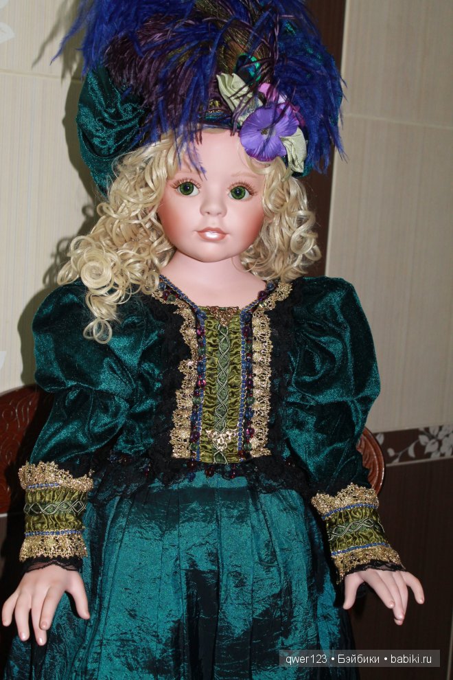 Великолепная Изольда, фарфоровая кукла от Донны Руберт | Бэйбики Великолепная Изольда, фарфоровая кукла от Донны Руберт