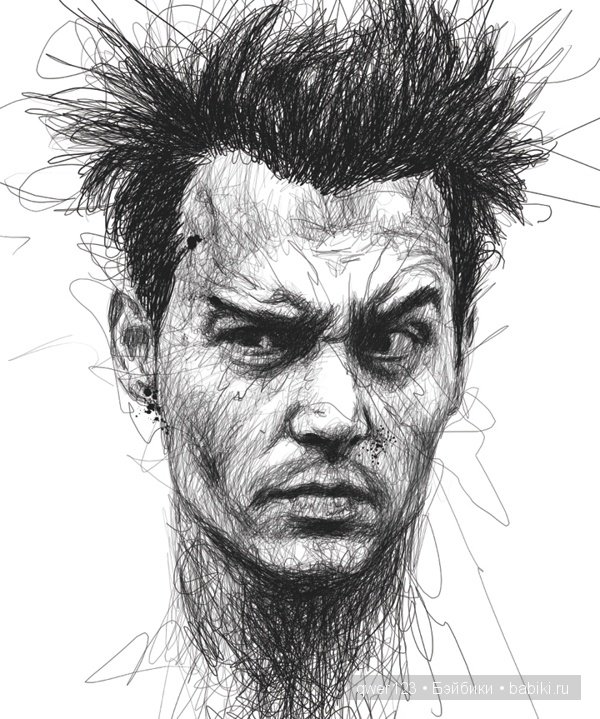 Портреты Голливудских звезд от художника Винсу Лоу