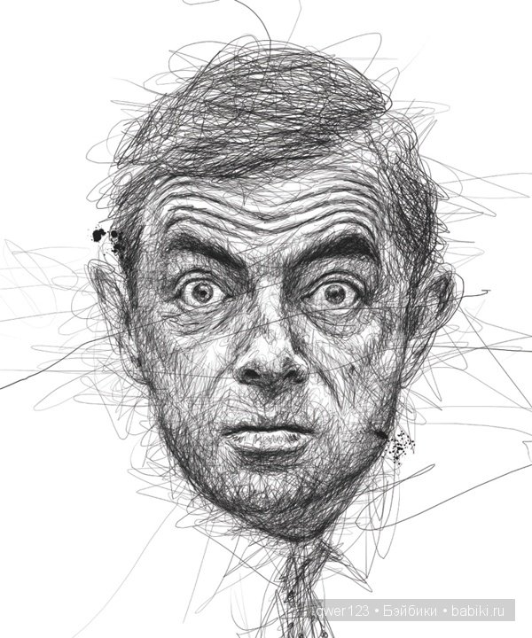 Портреты Голливудских звезд от художника Винсу Лоу (фото 8)