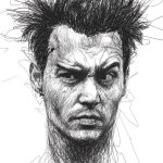 Портреты Голливудских звезд от художника Винсу Лоу