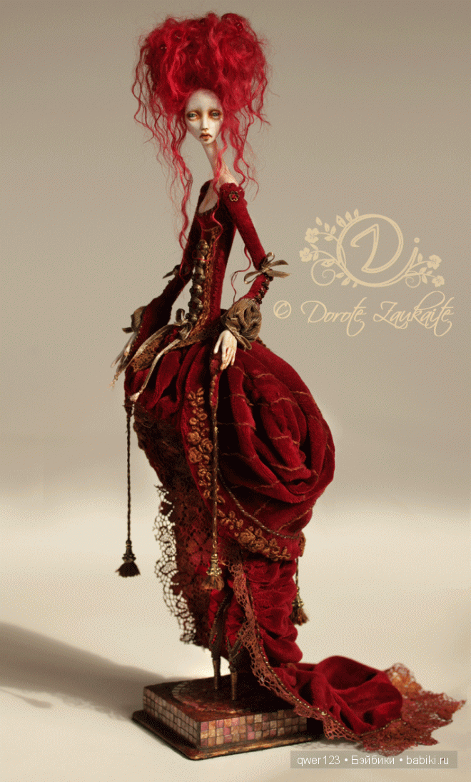 Поразительные шарнирные куклы Dorote Zaukaite (Литва)