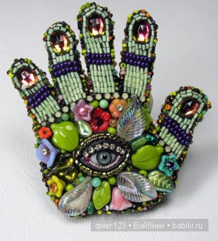 "Вторая жизнь старых кукол"-скульптуры из бисера от Бетти Янгквист(США) (фото 8)