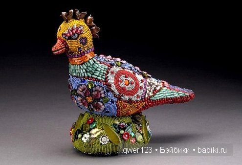 "Вторая жизнь старых кукол"-скульптуры из бисера от Бетти Янгквист(США) (фото 4)