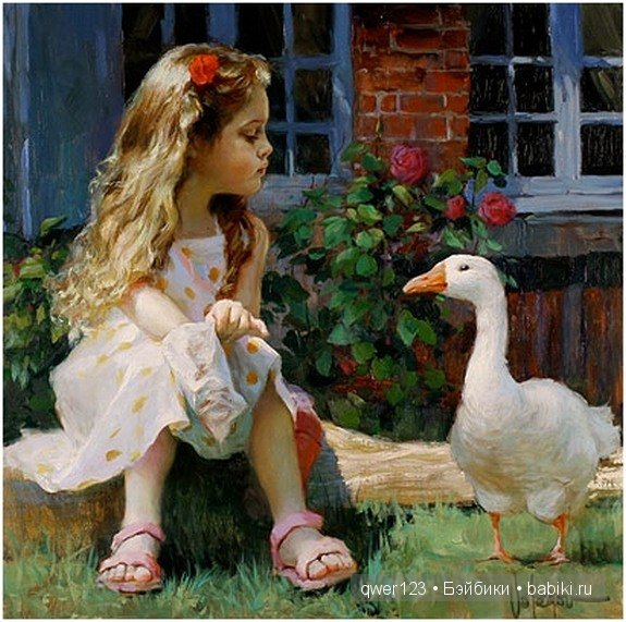 Дети-Прекрасные картины от Владимира Волегова