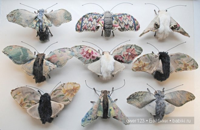 Великолепные поделки из ткани художника Mister Finch (фото 3)