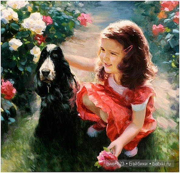 Дети-Прекрасные картины от Владимира Волегова