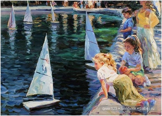 Дети-Прекрасные картины от Владимира Волегова