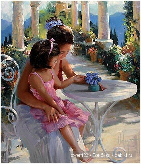 Дети-Прекрасные картины от Владимира Волегова (фото 5)