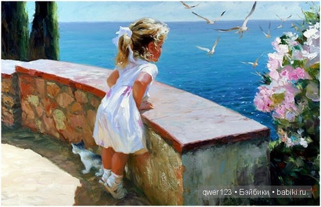 Дети-Прекрасные картины от Владимира Волегова