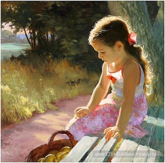 Дети-Прекрасные картины от Владимира Волегова