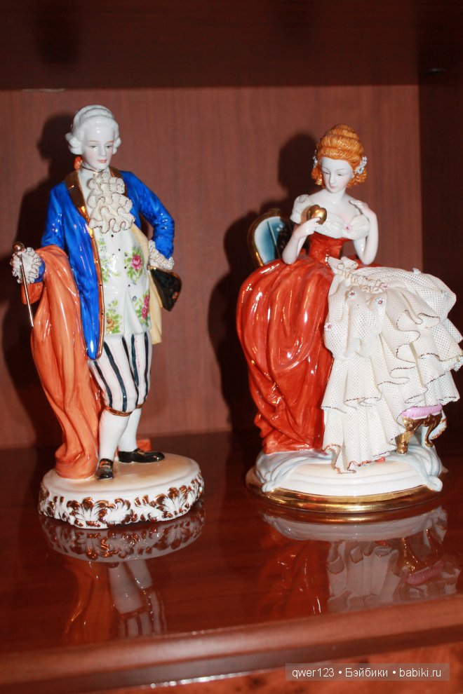 Изящные фарфоровые статуэтки -Моя небольшая коллекция | Бэйбики Изящные фарфоровые статуэтки -Моя небольшая коллекция