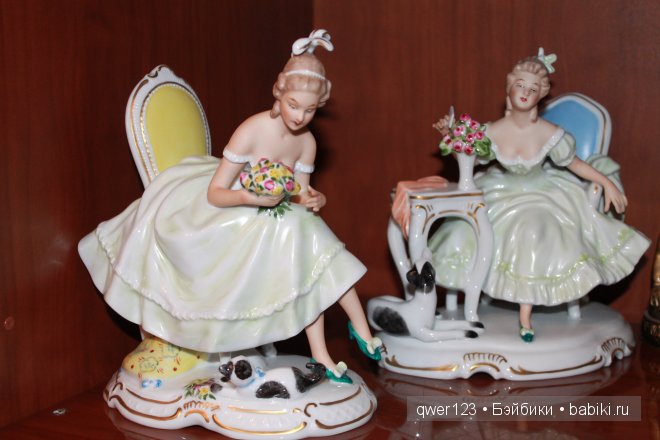Изящные фарфоровые статуэтки -Моя небольшая коллекция | Бэйбики Изящные фарфоровые статуэтки -Моя небольшая коллекция (фото 3)