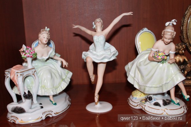 Изящные фарфоровые статуэтки -Моя небольшая коллекция | Бэйбики Изящные фарфоровые статуэтки -Моя небольшая коллекция