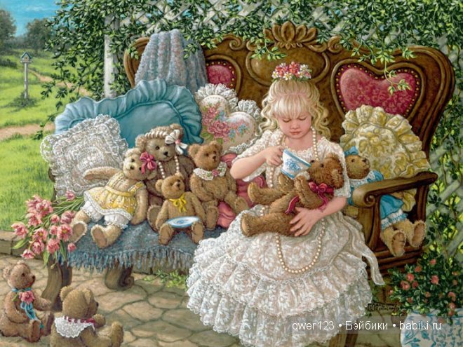 Уютные плюшевые мишки в картинах Janet Kruskamp (Финляндия) (фото 5)