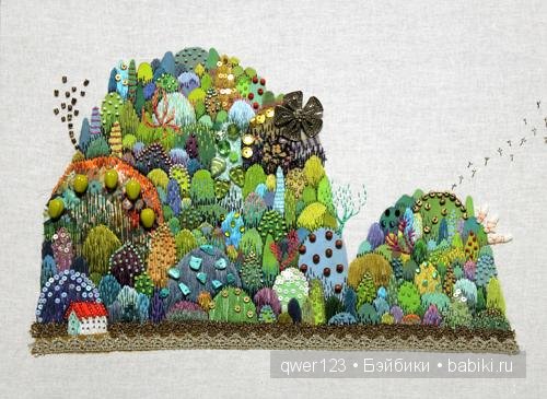 Удивительная вышивка от Кимика Хара из Японии