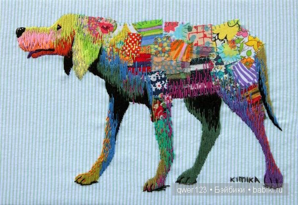 Удивительная вышивка от Кимика Хара из Японии