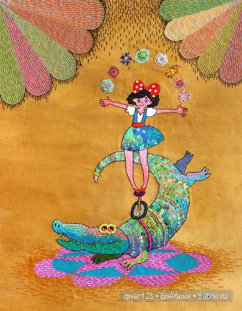 Удивительная вышивка от Кимика Хара из Японии