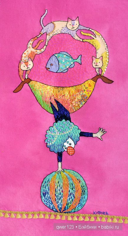 Удивительная вышивка от Кимика Хара из Японии (фото 2)