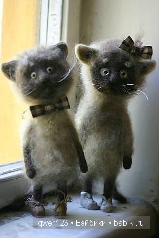 Душевные творения из войлока от Катерины Козуненко (фото 9)